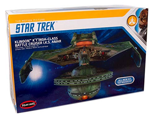 AMT ERTL POL950M/06 Modellbausatz, verschieden Luftfahrt, 1/350 Star Trek Klingon K't'inga von Polar Lights