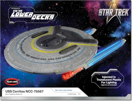 Polar Lights Star Trek: Lower Decks U.S.S. Cerritos Modellbausatz im Maßstab 1:1400 Polar Lights Star Trek: Lower Decks U.S.S. Cerritos Modellbausatz im Maßstab 1:1400 von Polar Lights