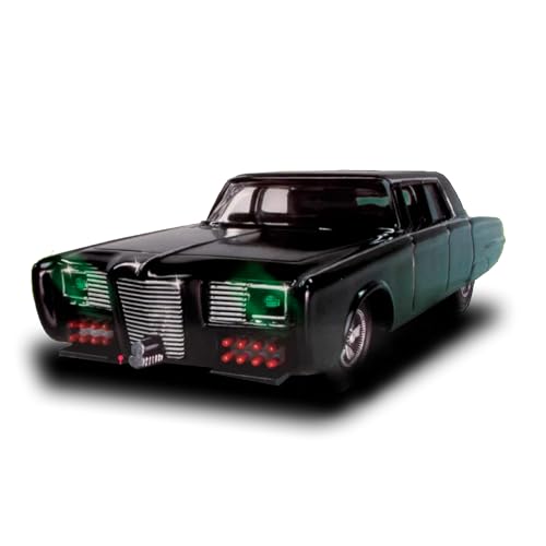 1/32 Green Hornet Black Beauty. Plastikmodellbausatz eines US-amerikanischen PKWs, als Vorbild diente das Fahrzeug aus The Green Hornet, Einer Fernsehserie aus den 1960er Jahren. von Polar Lights