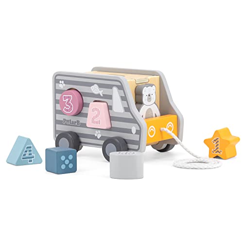 PolarB 44041 Pull-Along Shape Sorting Truck PolarB 44041 Pull-Along Shape Sorting Truck von PolarB