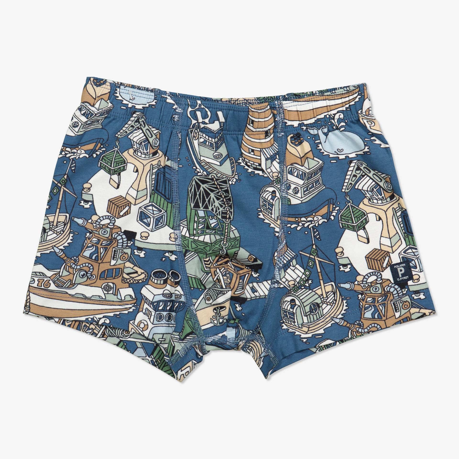 Boxershorts mit Print blau Boxershorts mit Print blau von Polarn O. Pyret