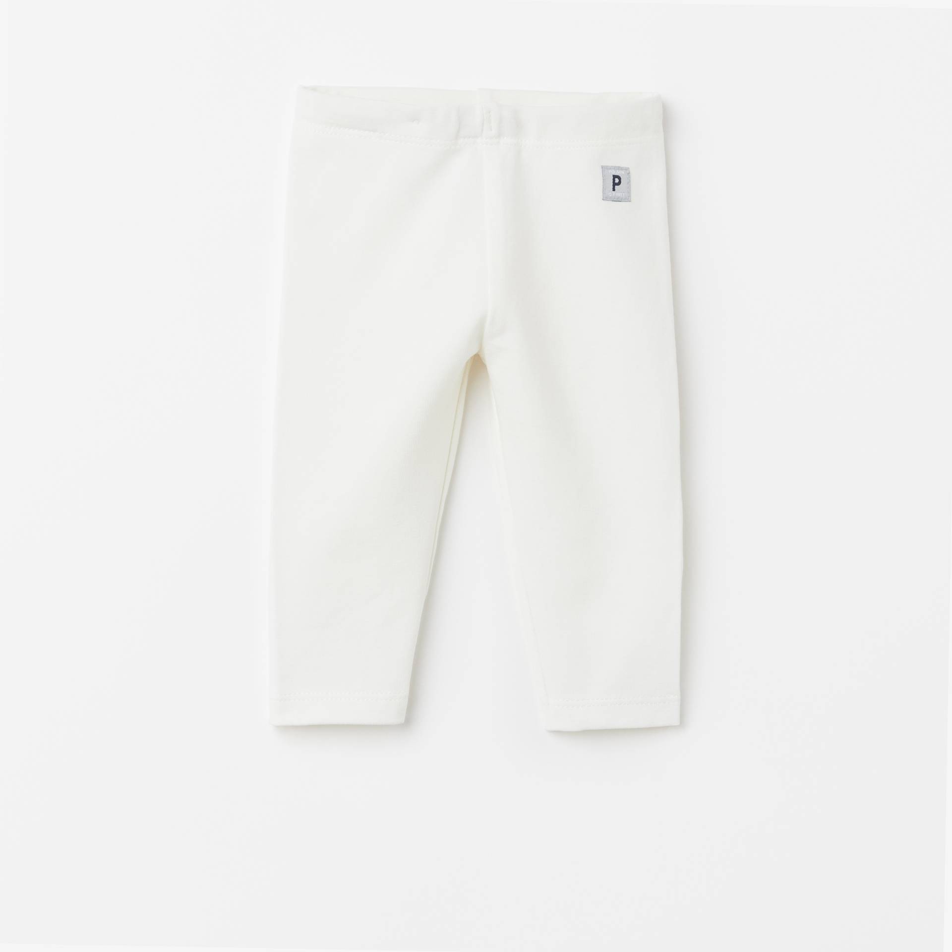 Einfarbige Leggings weiß Einfarbige Leggings weiß von Polarn O. Pyret