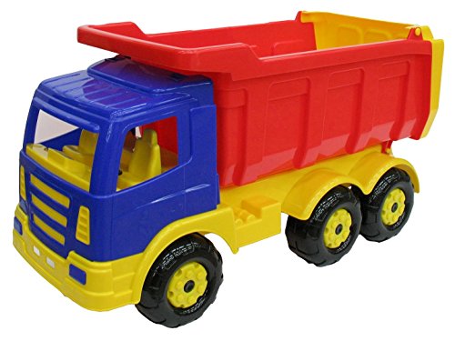 WADER Premium Muldenkipper Lastwagen LKW Kipper bunt 67cm von Wader Quality Toys