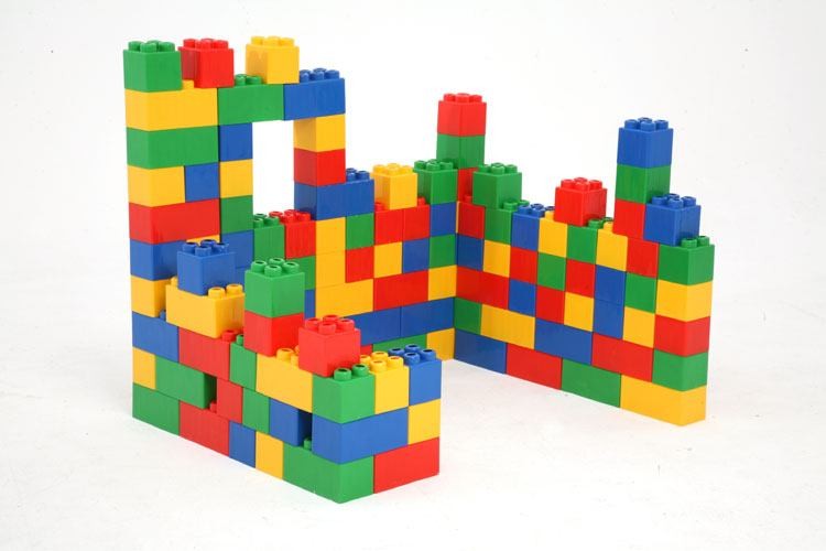 Bausteine XXL, 72 Teile bunt 72 Stück Bausteine XXL, 72 Teile bunt 72 Stück von Polesie