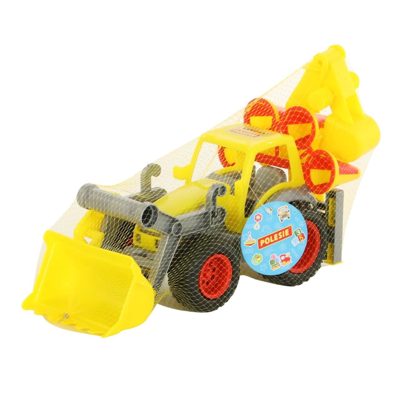ConsTruck Radlader mit Heckbagger, Spielzeug-Bagger ConsTruck Radlader mit Heckbagger, Spielzeug-Bagger von Polesie