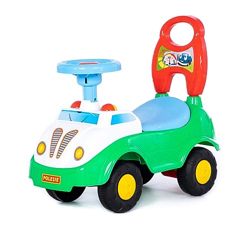 Polesie Farbenfroher Rutscher mit Stahlachsen – Baby Racer I Lenkrad, Hupe und Staufach I Integrierter Schiebegriff und Rückenlehne I Robuster Kunststoff I Für Kinder ab 1 Jahr I Made in Europe Polesie Farbenfroher Rutscher mit Stahlachsen – Baby Racer I Lenkrad, Hupe und Staufach I Integrierter Schiebegriff und Rückenlehne I Robuster Kunststoff I Für Kinder ab 1 Jahr I Made in Europe von Polesie