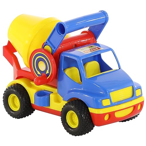 WADER ConsTruck Betonwagen Betonmischer Lastwagen LKW Baustelle bunt von Wader Quality Toys