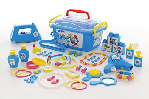 Polesie Schmink Beauty-Set 55-TLG. Schlümpfe Smurfs Kinder Spielset in Box Kiste von Polesie