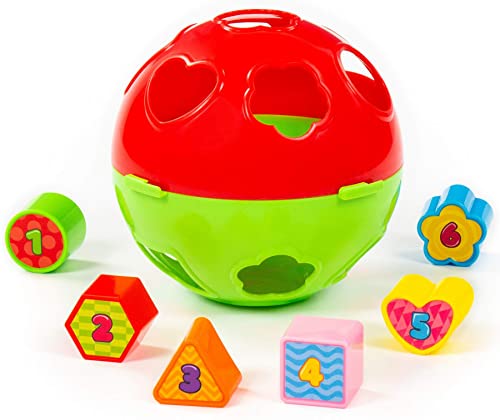 Polesie Sortierspiel Steckspiel Kugel Baby Lernspielzeug m. Zahlen-Stecksteinen +12M Polesie Sortierspiel Steckspiel Kugel Baby Lernspielzeug m. Zahlen-Stecksteinen +12M von Polesie