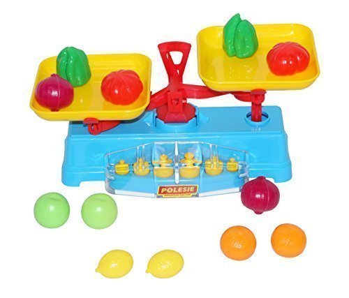 Polesie Spielset Verkaufswaage mit Früchte, 12-TLG. Polesie Spielset Verkaufswaage mit Früchte, 12-TLG. von Polesie