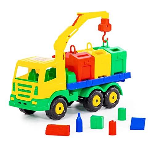 WADER Super Truck Müllwagen Container Lastwagen LKW Kipper 42 cm WADER Super Truck Müllwagen Container Lastwagen LKW Kipper 42 cm von Polesie