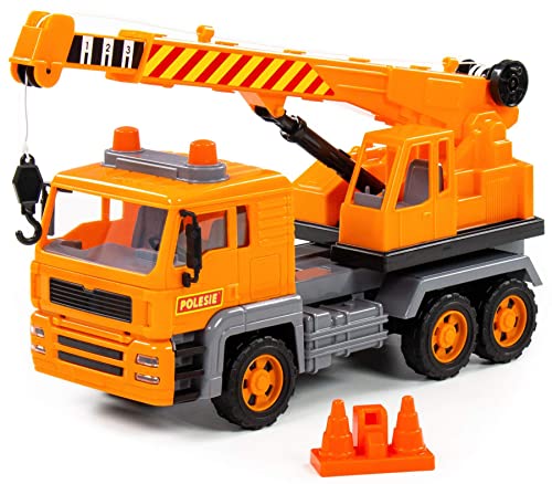 Polesie Teleskop-Kran LKW Kinder Spielzeug Special Schwungrad Fahrzeug mit Zubehör Polesie Teleskop-Kran LKW Kinder Spielzeug Special Schwungrad Fahrzeug mit Zubehör von Polesie