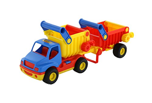 Polesie Wader Quality Toys 0360 ConsTruck Kipper gelb Spielzeug von Polesie
