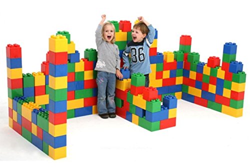 Wader Bausteine Bausteinblock XXL 72 Stück 12M+ von Wader Quality Toys