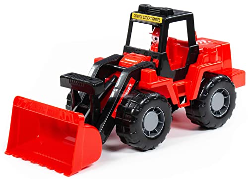 Radlader MAMMOET Schaufellader Baustellen Fahrzeug Kinder Spielzeug +12M von Polesie
