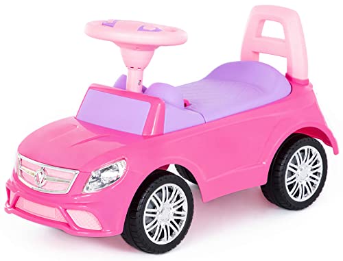 Rutscher Auto pink Super Car Nr.3 Sound Kinder Rutscherfahrzeug Lauflernhilfe von Polesie