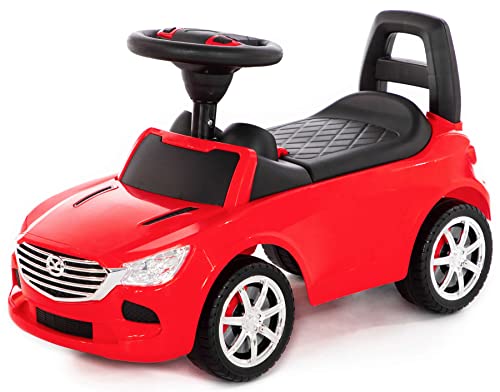 Rutscher Auto rot Super Car Nr.4 Sound Kinder Rutscherfahrzeug Lauflernhilfe von Polesie