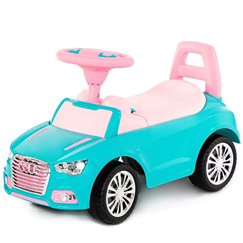 Rutscher Rutschauto Babycar Babyauto Mädchenauto Spielzeugauto Auto pink blau von Polesie