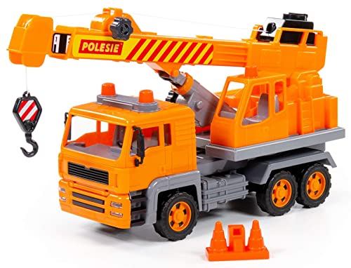 Polesie Teleskop-Kran LKW Kinder Spielzeug Nr. 2 Special Schwungrad Fahrzeug mit Zubehör Polesie Teleskop-Kran LKW Kinder Spielzeug Nr. 2 Special Schwungrad Fahrzeug mit Zubehör von Polesie