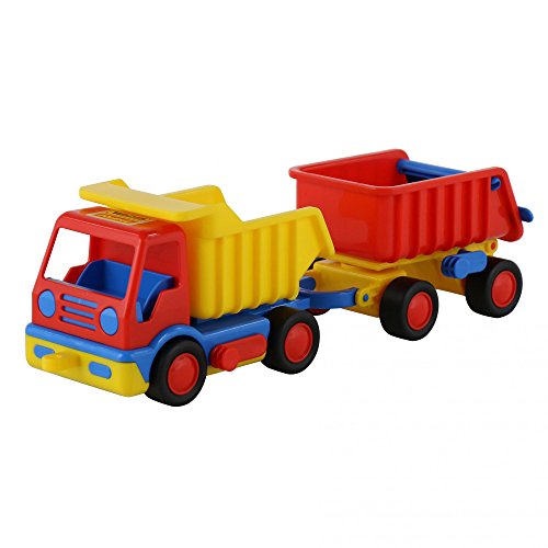 Wader Basics Muldenkipper Kipper Lastwagen LKW mit Kippanhänger Wader Basics Muldenkipper Kipper Lastwagen LKW mit Kippanhänger von Polesie
