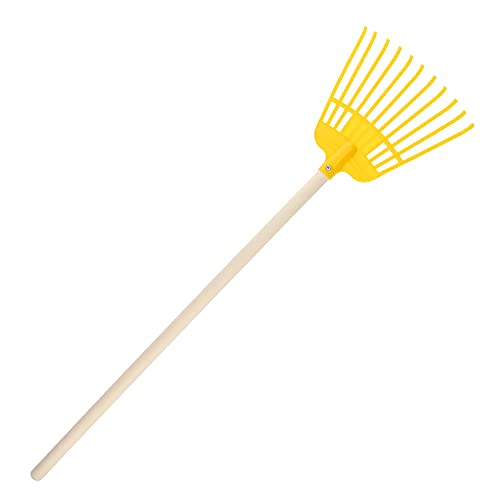 polesie 41043 79 cm Laub Rechen mit Holzgriff Spielzeug von Polesie