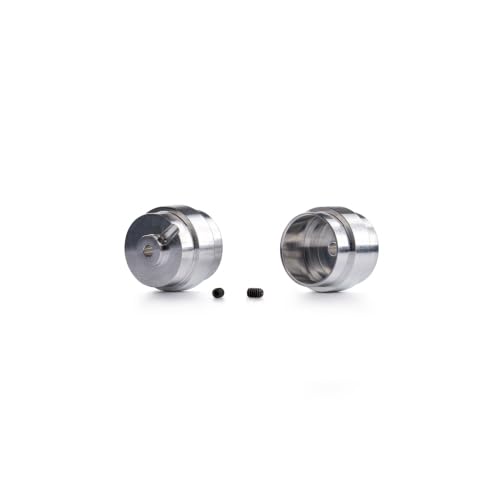 Policar Hinterräder aus Aluminium F1 Ø 17,3 x 13,5 mm, Schraube M2, 1,8 g – entspricht 18 Zoll (2 Stück) von Policar