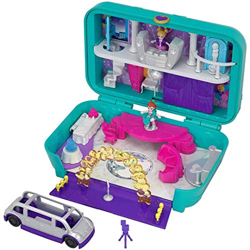 Polly Pocket FRY41 - Tanz-Party Spielset mit Zubehör, zum Spielen und Mitnehmen, Spielzeug ab 4 Jahren Polly Pocket FRY41 - Tanz-Party Spielset mit Zubehör, zum Spielen und Mitnehmen, Spielzeug ab 4 Jahren von Polly Pocket