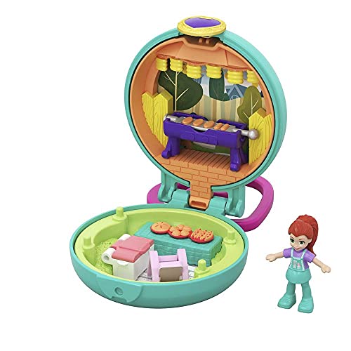 Polly Pocket GKJ43 - Mini Schatulle BBQ Mehrfarbig von Polly Pocket