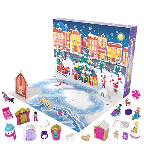 Polly Pocket GKL46 Adventskalender zum Thema Winterwunderland mit 25 Überraschungen Polly Pocket GKL46 Adventskalender zum Thema Winterwunderland mit 25 Überraschungen von Polly Pocket