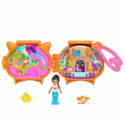 Polly Pocket Kuscheltiere Kompaktes Spielset GYV99 - Fuchs von Polly Pocket