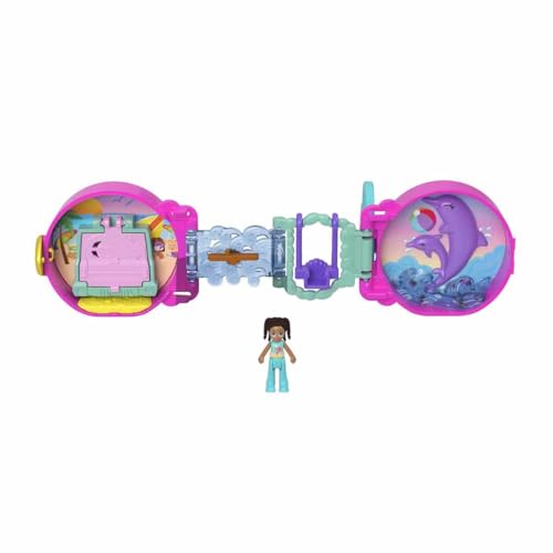 Polly Pocket Reisespaß Mini Spielset HRD73 - Pink Polly Pocket Reisespaß Mini Spielset HRD73 - Pink von Polly Pocket