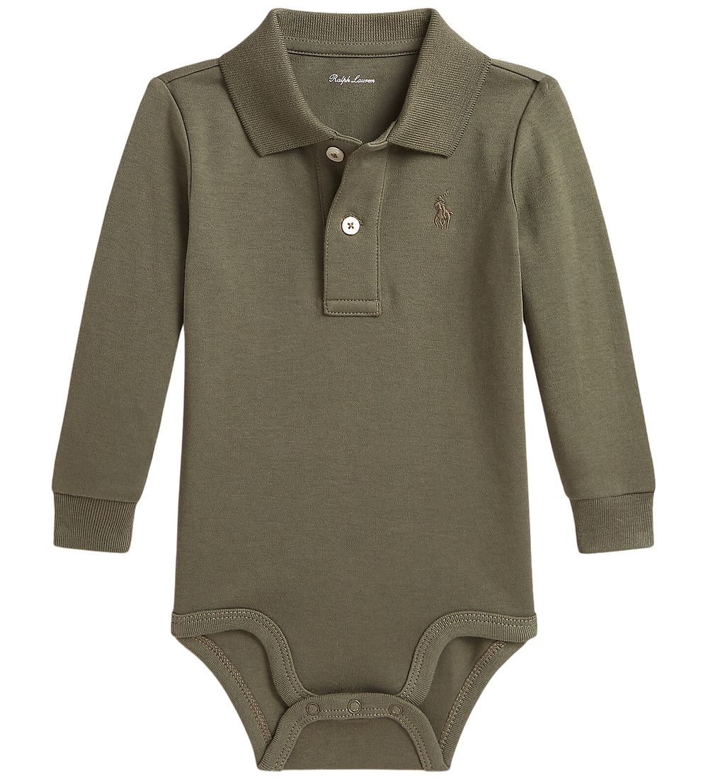 Polo Ralph Lauren Body l/ä - Kreuzfahrt Olive - Polo Ralph Lauren - 68 - Body L/Ä Polo Ralph Lauren Body l/ä - Kreuzfahrt Olive - Polo Ralph Lauren - 68 - Body L/Ä von Polo Ralph Lauren
