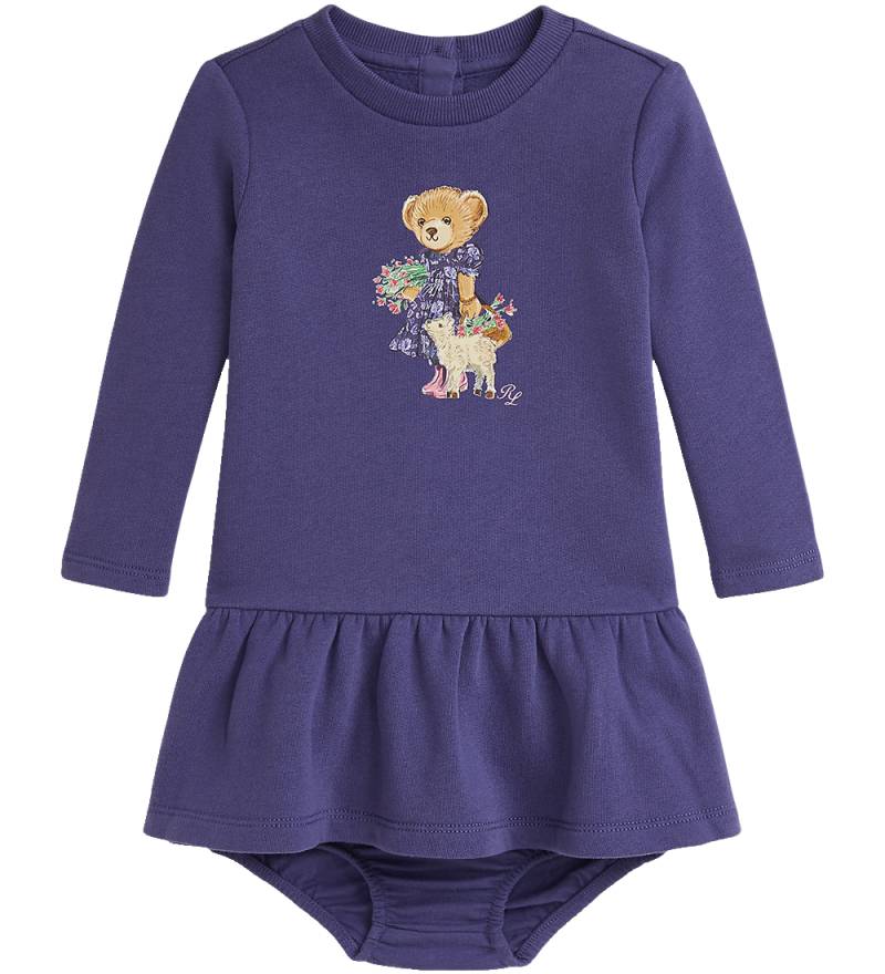 Polo Ralph Lauren Sweatkleid m. Bloomers - Lila m. Kuscheltier - Polo Ralph Lauren - 74 - Kleider Polo Ralph Lauren Sweatkleid m. Bloomers - Lila m. Kuscheltier - Polo Ralph Lauren - 74 - Kleider von Polo Ralph Lauren