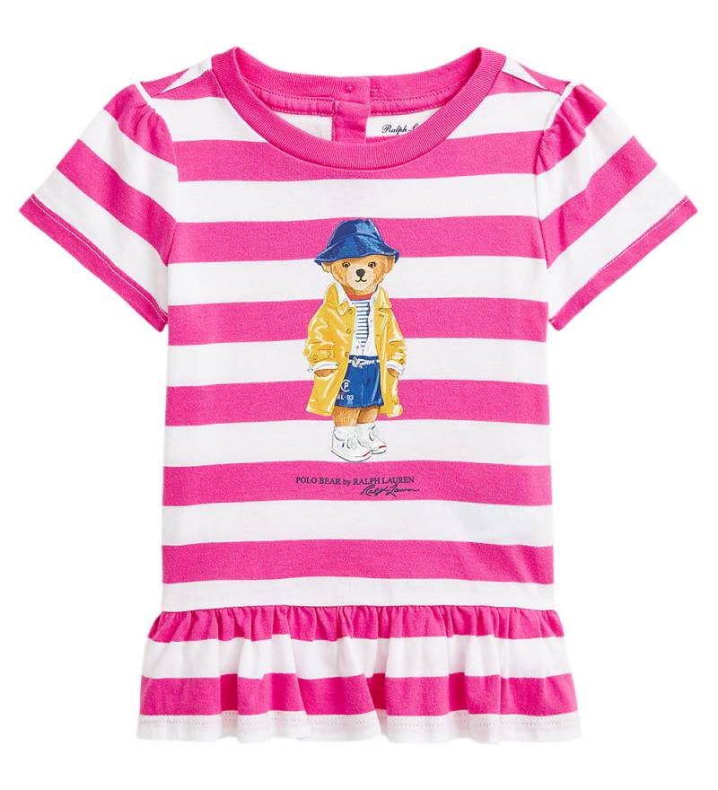 Polo Ralph Lauren T-Shirt - Pink/Weiß gestreift m. Kuscheltier - Polo Ralph Lauren - 68 - T-Shirts Polo Ralph Lauren T-Shirt - Pink/Weiß gestreift m. Kuscheltier - Polo Ralph Lauren - 68 - T-Shirts von Polo Ralph Lauren