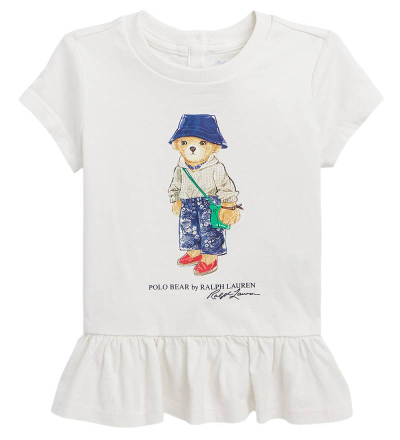 Polo Ralph Lauren T-Shirt - Sa - Grau-Weiß m. Kuscheltier - Polo Ralph Lauren - 68 - T-Shirts Polo Ralph Lauren T-Shirt - Sa - Grau-Weiß m. Kuscheltier - Polo Ralph Lauren - 68 - T-Shirts von Polo Ralph Lauren