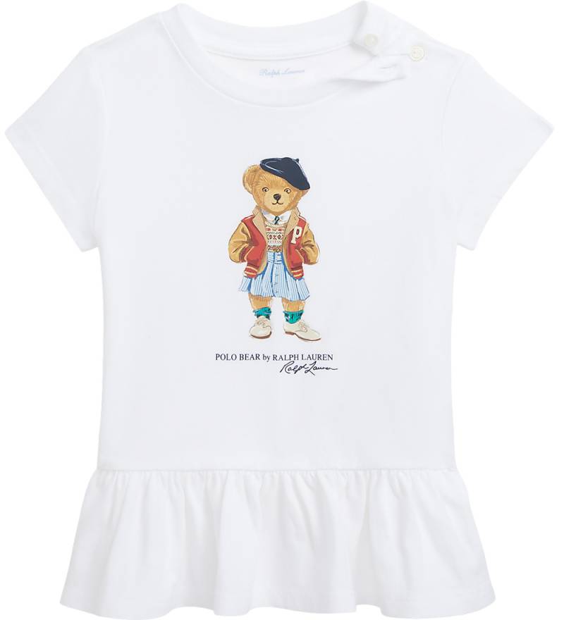 Polo Ralph Lauren T-Shirt - Weiß m. Kuscheltier - Polo Ralph Lauren - 68 - T-Shirts Polo Ralph Lauren T-Shirt - Weiß m. Kuscheltier - Polo Ralph Lauren - 68 - T-Shirts von Polo Ralph Lauren