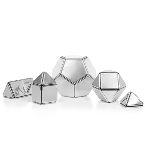 Polydron - Magnetisches Spiegel-Set für Kinder ab 4 Jahren - 48-teiliges Lernspielzeug für Reflexion und Geometrie Polydron - Magnetisches Spiegel-Set für Kinder ab 4 Jahren - 48-teiliges Lernspielzeug für Reflexion und Geometrie von Polydron