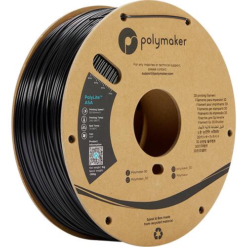 Polymaker PF01010 PolyLite Filament ASA UV-beständig, witterungsbeständig, hitzebeständig 2.85mm von Polymaker