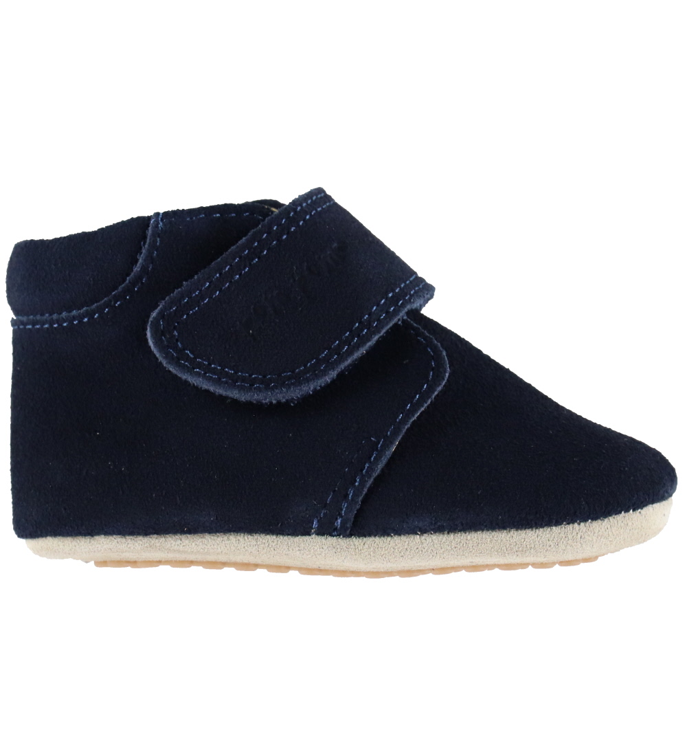 Pom Pom Leder-Krabbelschuhe - Anfänger Klettband - Navy Suede - Pom Pom - 21 - Leder-Krabbelschuhe Pom Pom Leder-Krabbelschuhe - Anfänger Klettband - Navy Suede - Pom Pom - 21 - Leder-Krabbelschuhe von Pom Pom