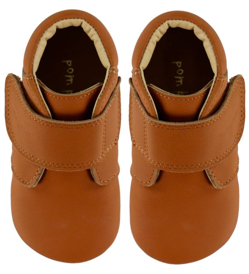 Pom Pom Leder-Krabbelschuhe – Anfänger Klettband – Noos – Camel - Pom Pom - 27 - Leder-Krabbelschuhe Pom Pom Leder-Krabbelschuhe – Anfänger Klettband – Noos – Camel - Pom Pom - 27 - Leder-Krabbelschuhe von Pom Pom