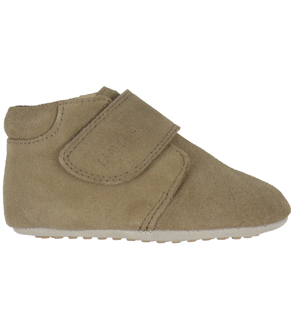 Pom Pom Leder-Krabbelschuhe - Anfänger Klettband Saison - Khaki - Pom Pom - 26 - Leder-Krabbelschuhe Pom Pom Leder-Krabbelschuhe - Anfänger Klettband Saison - Khaki - Pom Pom - 26 - Leder-Krabbelschuhe von Pom Pom