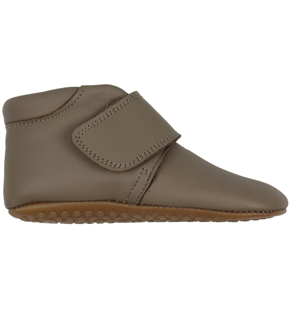 Pom Pom Leder-Krabbelschuhe - Klettband - Taupe - Pom Pom - 20 - Leder-Krabbelschuhe Pom Pom Leder-Krabbelschuhe - Klettband - Taupe - Pom Pom - 20 - Leder-Krabbelschuhe von Pom Pom