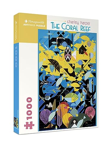 Charley Harper The Coral Reef 1000-Piece Jigsaw Puzzle von Pomegranate