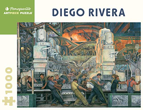 Diego Rivera Detroit Industry: North Wall Detail, 1933-1000 Piece Puzzle von Pomegranate