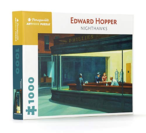 Edward Hopper: Nighthawks 1000 Teile Puzzle von Pomegranate