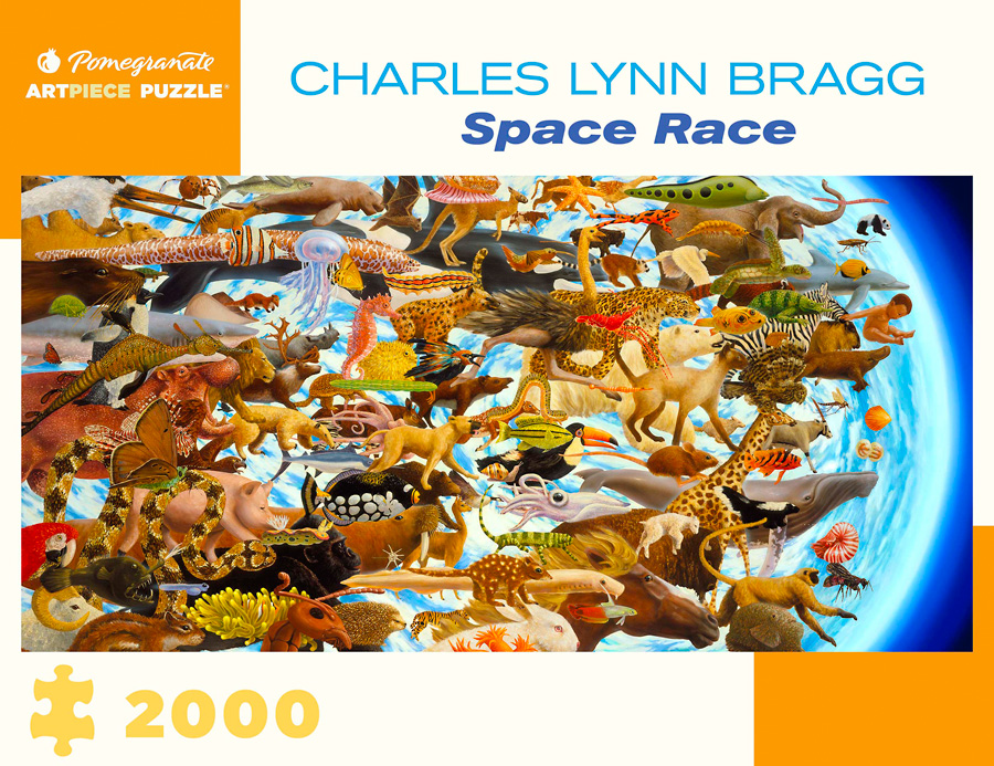 Pomegranate Charles Lynn Bragg - Space Race 2000 Teile Puzzle Pomegranate-AA1079 von Pomegranate