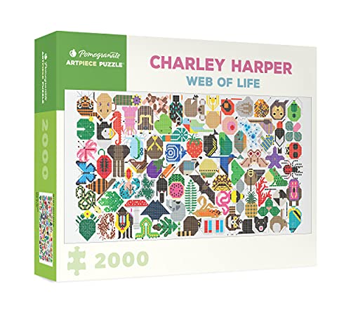 Pomegranate Charley Harper: Web of Life Puzzle 2000 Teile von Pomegranate