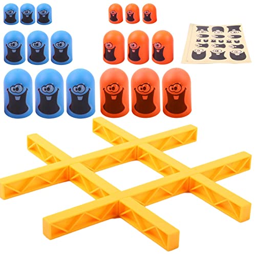 Gobblet Kinderspiel Strategiespiel 2 Spieler Ab 5+ Jahren Gobblet Mampfer Lernspielzeug Tic Tacs Spiel Denktraining Brettspiel Big Eat Small Strategiespiel Lernspielzeug Für Kinder Familienspiel von Pomrone