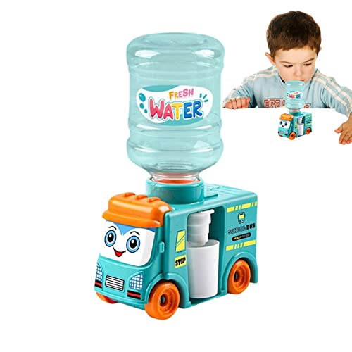 Wasserspender Spielzeug | Cartoon Bus Kinder Wasser Maschine Trinkwasser Brunnen Spielzeug | Trinkwasserkühler Realistische süße Kinder Cosplsy Requisiten Dekor von Pomrone