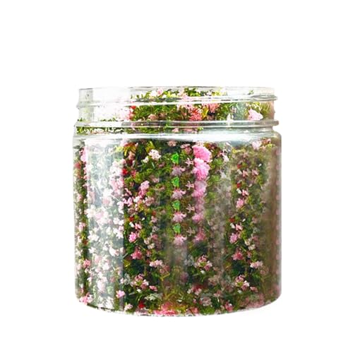 Miniatur-Blumengras | Miniatur-Tieflandmodell | bunte, vielseitige Basteldekoration, Landschaftsbedarf mit natürlichem Look für Festival-Dekoration, Schulprojekte, Handbuchherstellung von Pomurom